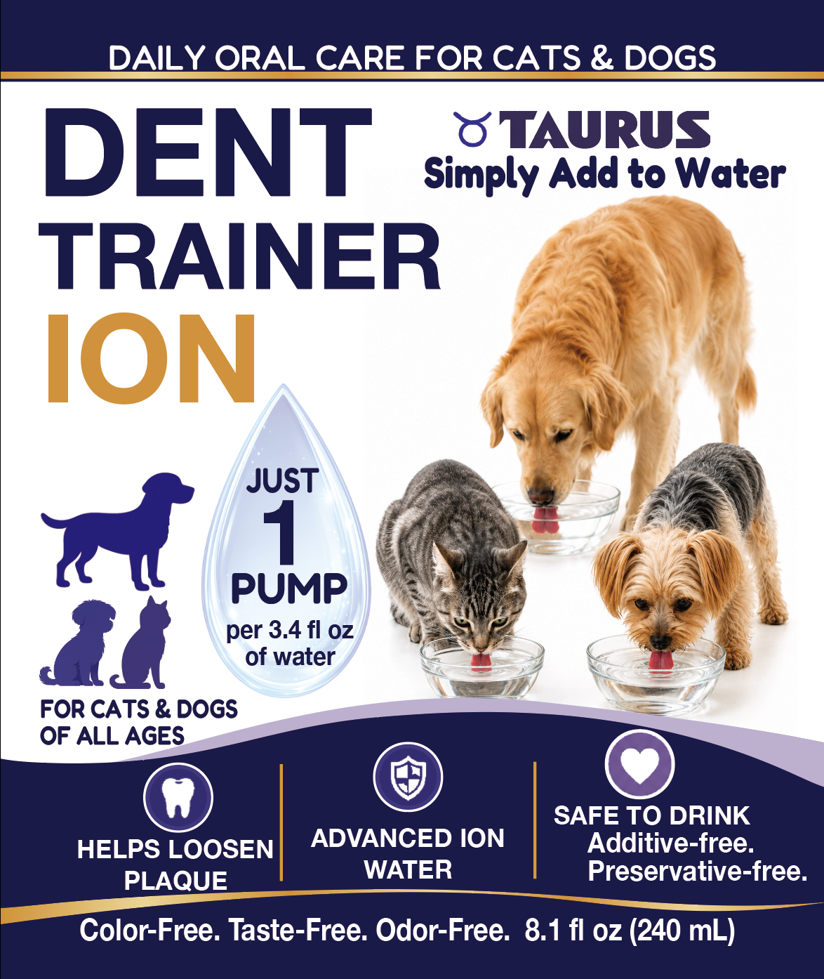 Dent Trainer ION for Dogs &amp; Cats - 8.1oz